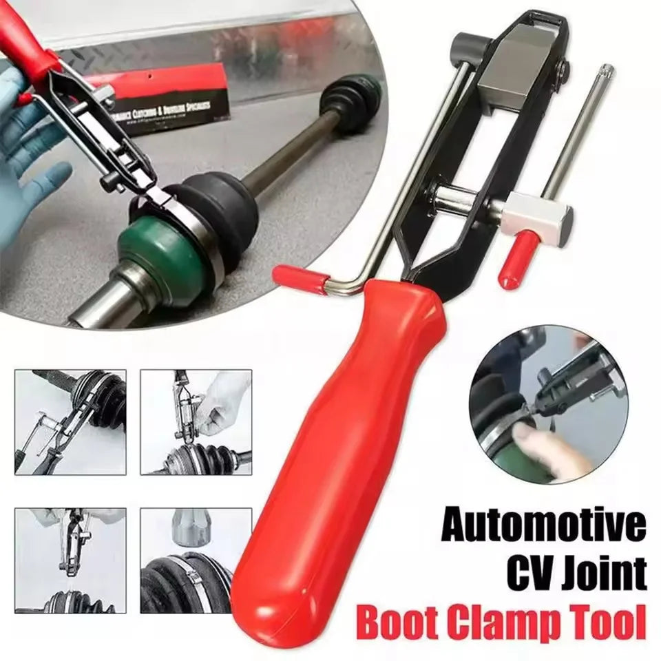 CV Boot Clamp Pliers CV Joint Ear Clamp Banding Tool Set for Vehicles ATV UTV boot Clamps