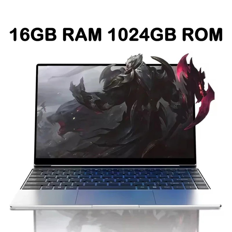 Powerful 15.6" HD Gaming PC Intel Core I9-9900 32GB 2TB SSD Ultra Slim Windows 11 Pro Laptop