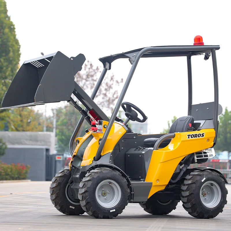Customized Epa Construction Small Compact Front Shovel Agriculture Construction Diesel Mini Skid Steer Wheel Loader