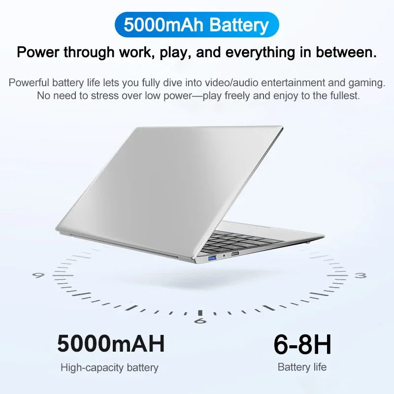 Premium 15.6inch Full HD Notebook Intel I9-9900 Powerful Performance Home Business Gaming Laptop