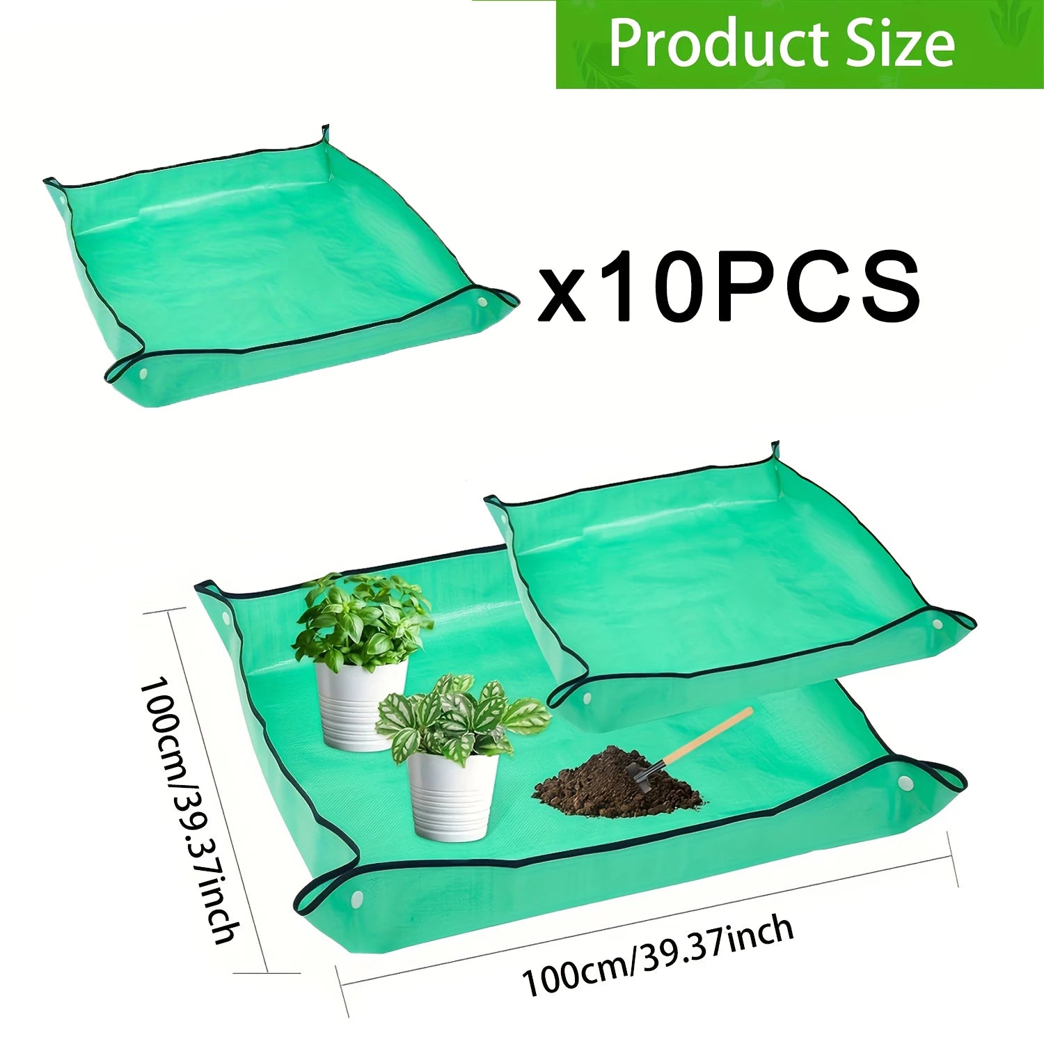 Tray Plant Accessories Plant Regeneration Mat Waterproof Transplant Pad Mixing Soil Plant Pruning Tool Gardening Gifts