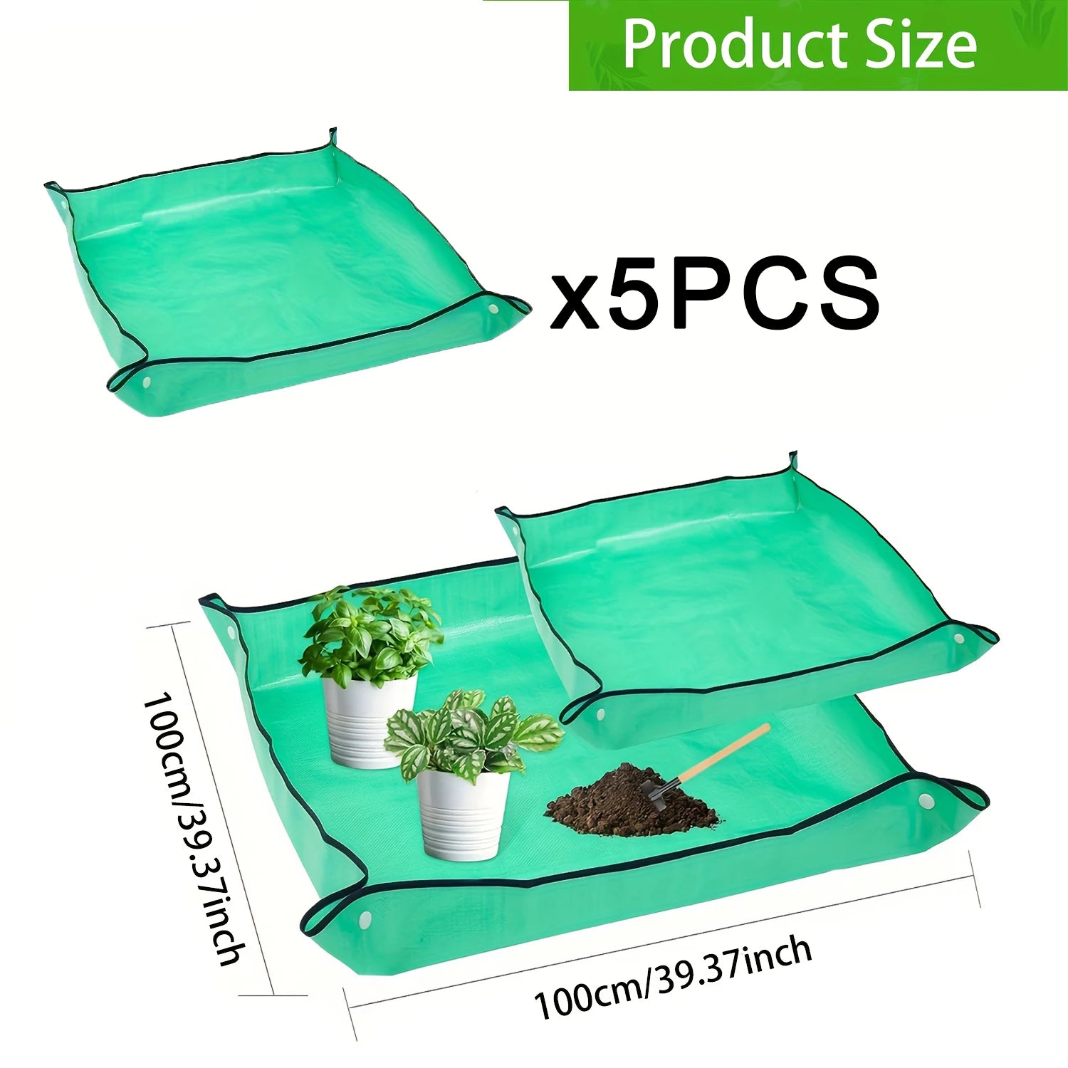 Tray Plant Accessories Plant Regeneration Mat Waterproof Transplant Pad Mixing Soil Plant Pruning Tool Gardening Gifts