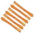 6pcs 15.9inch/40.5cm Soft Loop Tie Down Straps For Securing Cargo ATV UTV Motorcycles Scooters Dirt Bikes Lawn Garden Equipment