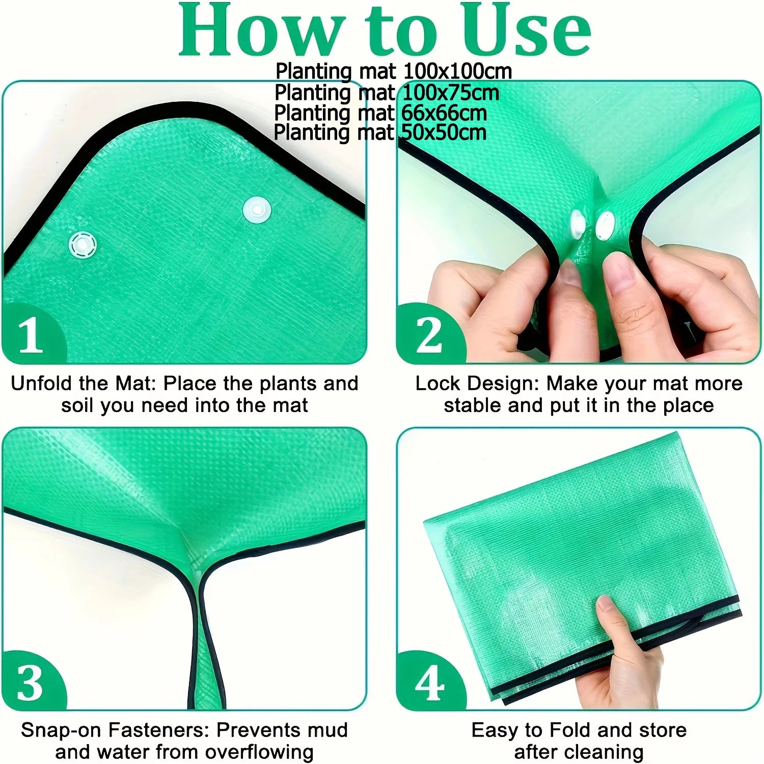 Tray Plant Accessories Plant Regeneration Mat Waterproof Transplant Pad Mixing Soil Plant Pruning Tool Gardening Gifts