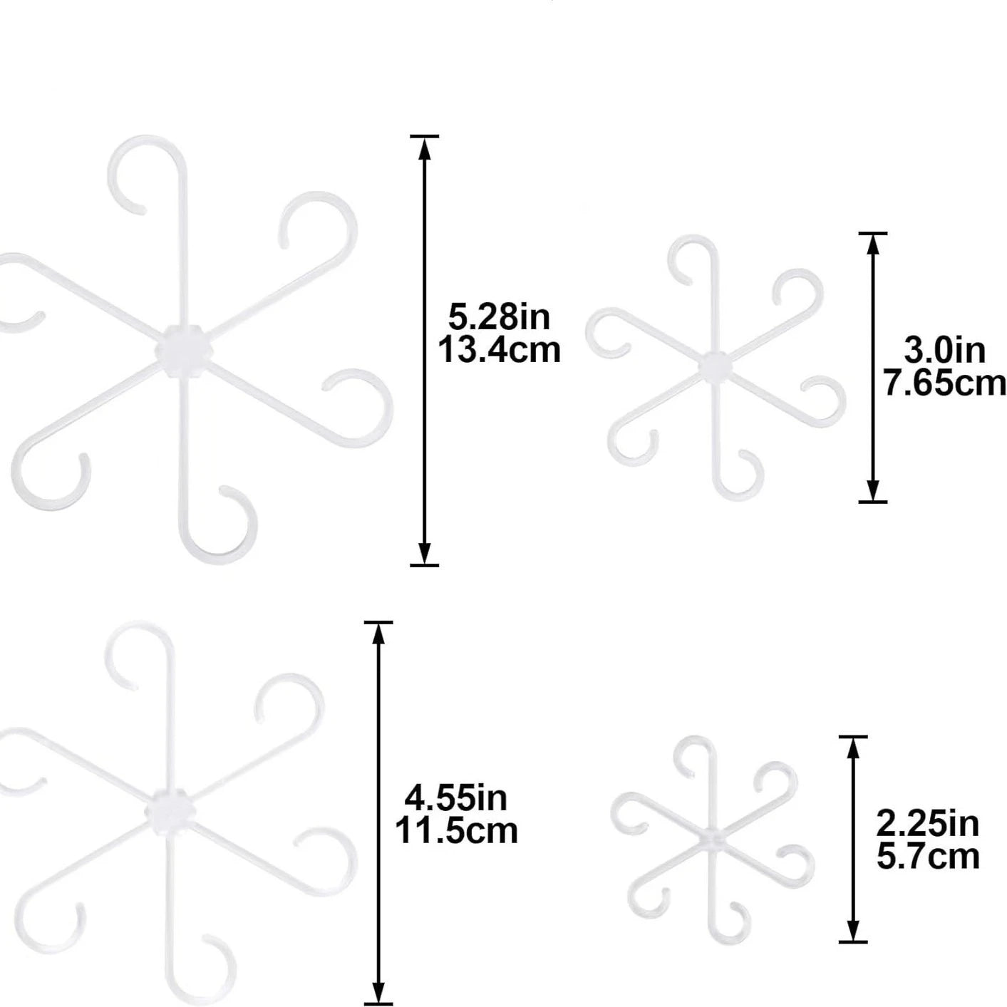 Plant Stem Support Clips, Flower Stem Gathering Frame, Support Fixer - Anti-Toppling, Hydroponic Branch Fixing Pot Rack ,garden