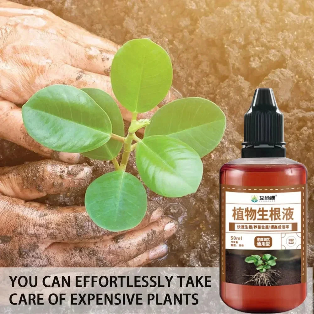 1Pcs Fast Rooting Stimulator Plant Rapid Rooting Agent Root Stimulator for Plants Root Supplement for Houseplant Garden Supplies