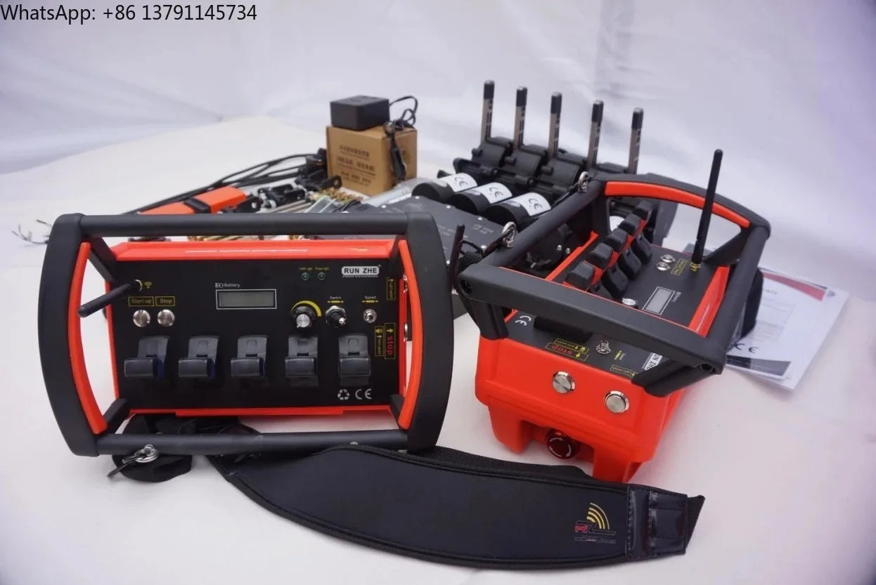 5 Joystick wireless remote control Crane Truck Manipulator Boom Lifts  Skid Steer Loaders kit