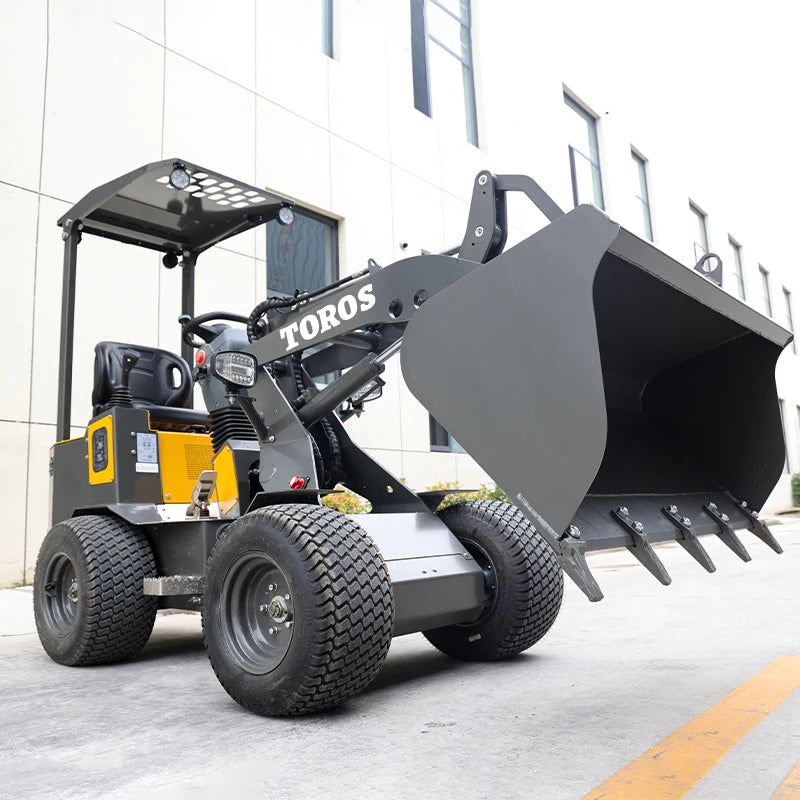 Customized Epa Construction Small Compact Front Shovel Agriculture Construction Diesel Mini Skid Steer Wheel Loader