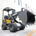 Customized Epa Construction Small Compact Front Shovel Agriculture Construction Diesel Mini Skid Steer Wheel Loader