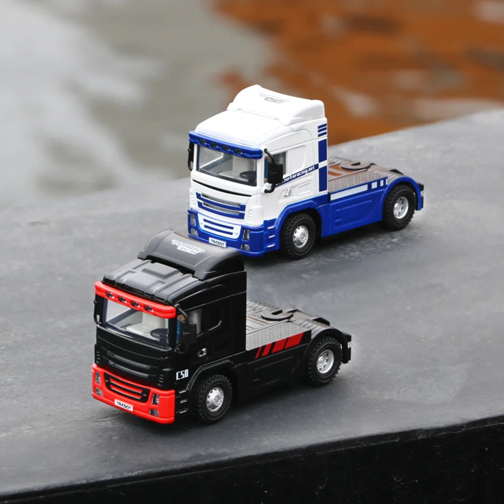 Turbo Racing C50-T 1:76 C50 Remote Control Truck Simulated Vehicle Lights and Horn RTR Version Toy Car
