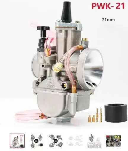 PWK 21 24 26 28 30 32 34 2T 4T Motorcycle Carburetor With Power Jet For Yamaha For Mikuni Koso For ATV Quad UTV