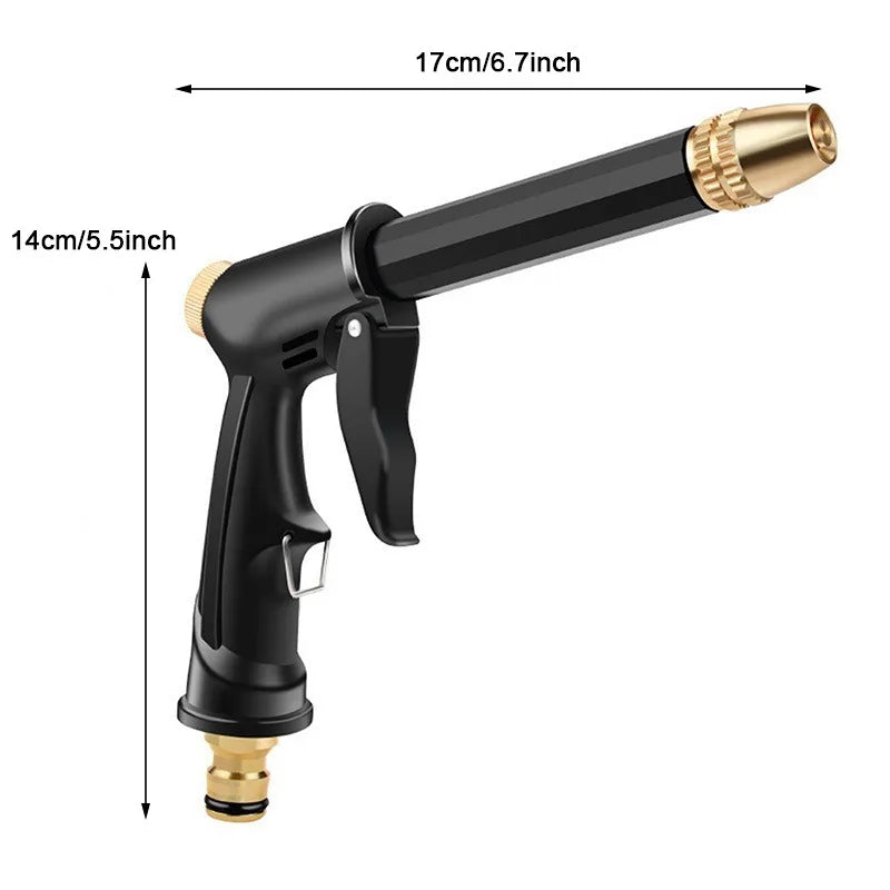 1/3/5pcs High Pressure Water Gun  Car Washing Garden Watering Hose Nozzle Sprinkler Foam Jug Water Faucet Joint Quick Connector