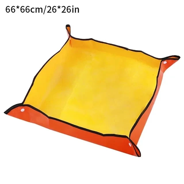 Plant regeneration mat Waterproof transplant mat Portable square foldable and easy to clean succulent transplant mat
