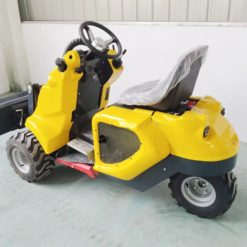 Customized high-quality and affordable small skid steer loader with three wheels and front shovel loader, affordable price