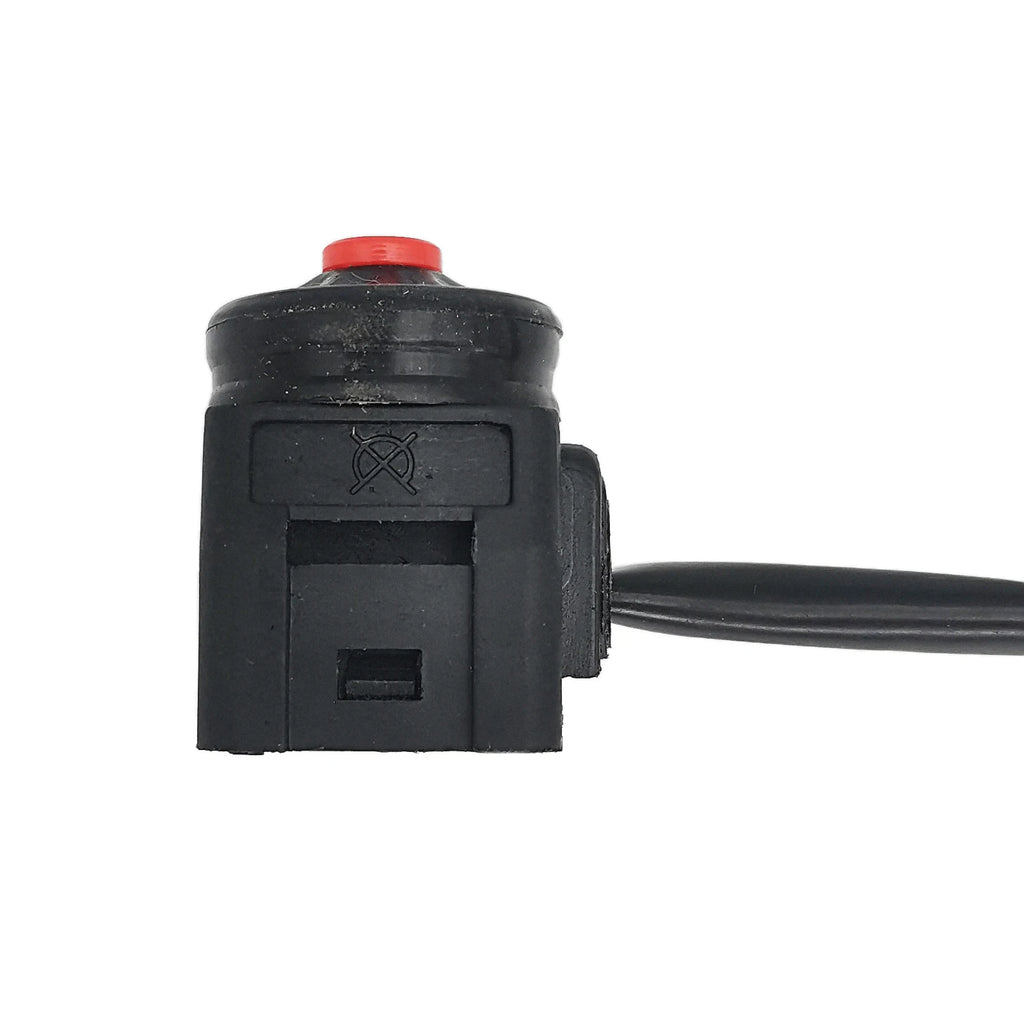 1 Pcs Universal Motorcycle Kill Switch Red Push Button Horn Starter Dirt Bike ATV UTV Dual Sport For 22mm Handlebar Mounted Bars