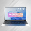 New Ultra Slim 14.1 Portable Laptop Intel 4405U 32GB 2TB Gaming PC 1920*1080 HD Windows 11 Pro Office Study