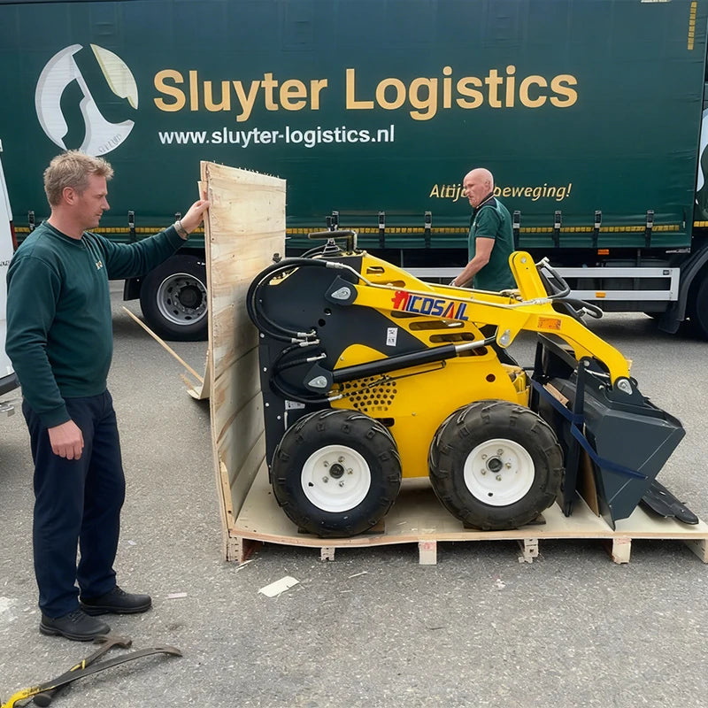 Custom Mini Skid Steer Loader Euro 5 CE Certified Compact Loader for Agriculture and Construction Sites
