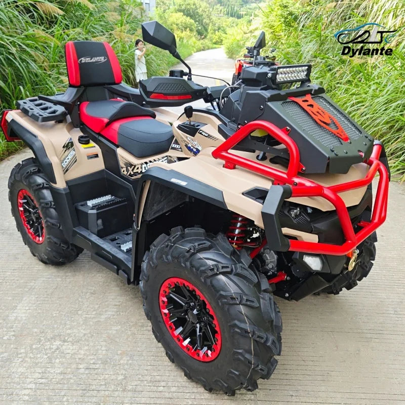 New Four-Wheel All-Terrain Vehicle ATV New Shaft Drive 1000cc Four-Stroke Water Cooling System 4x4 Adult Off-Road Vehicle