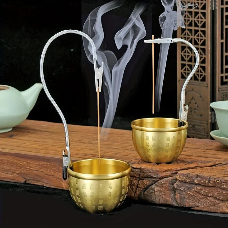 1/3pcs Double-ended Mosquito-repellent Incense Clip Universal Crocodile Clip Bracket Broken Incense Clip Extended Hose
