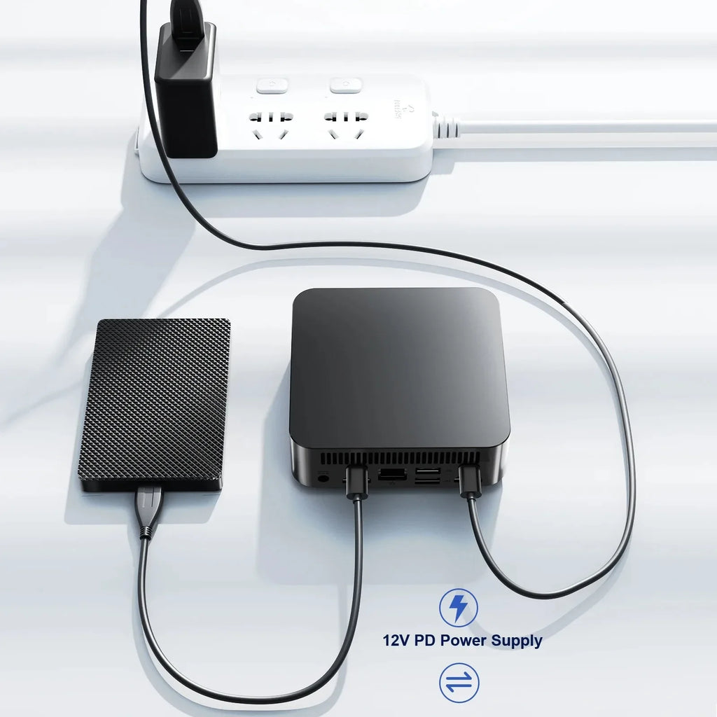 2026 Mini PC Intel Core i3-6100 Computer Windows 11 16GB 1TB 2TB 4K Gaming Computer WiFi6 USB Portable Mini Desktop PC