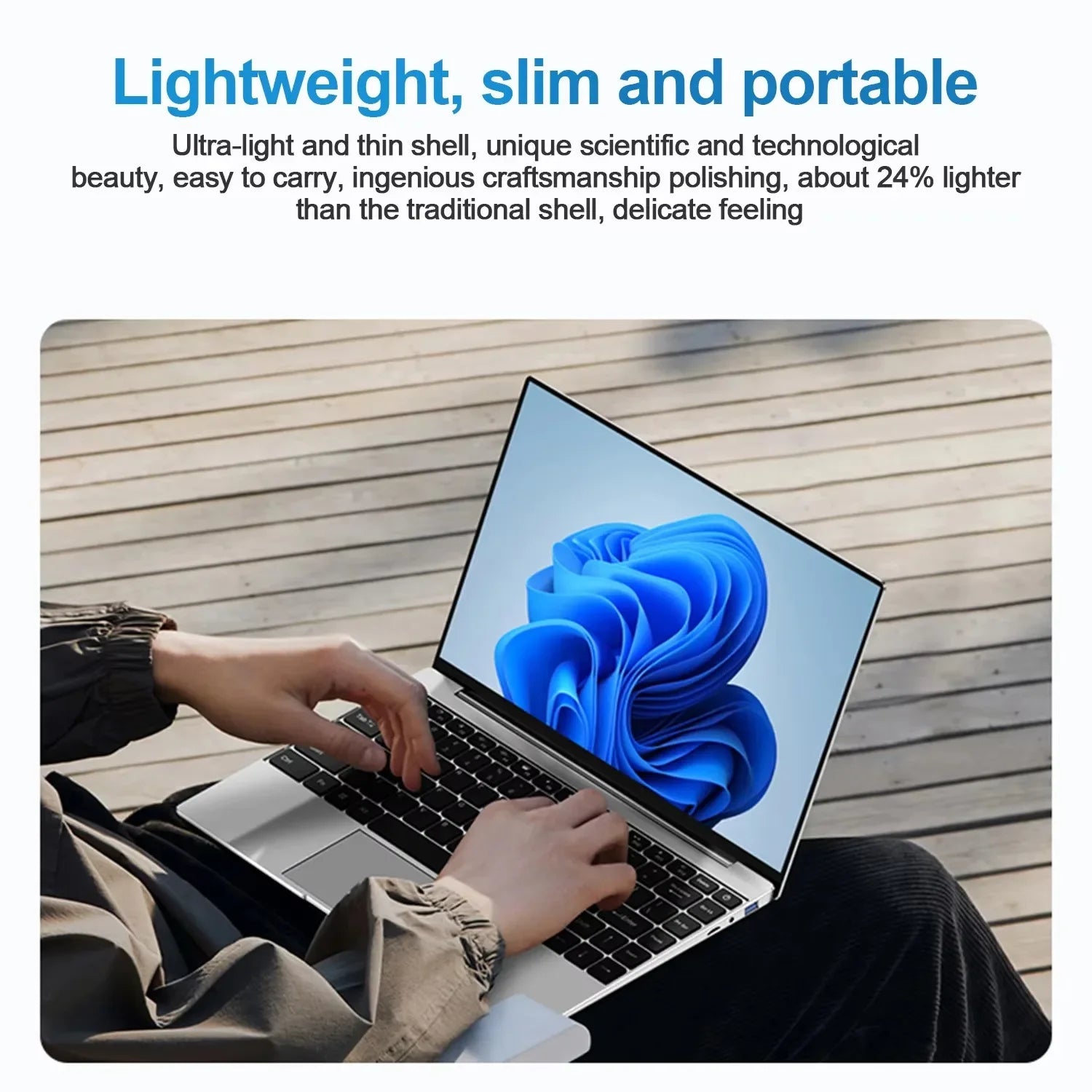 Budget Friendly 15.6" Business Notebook Big Memory Storage Efficient Multitasking Office Laptop