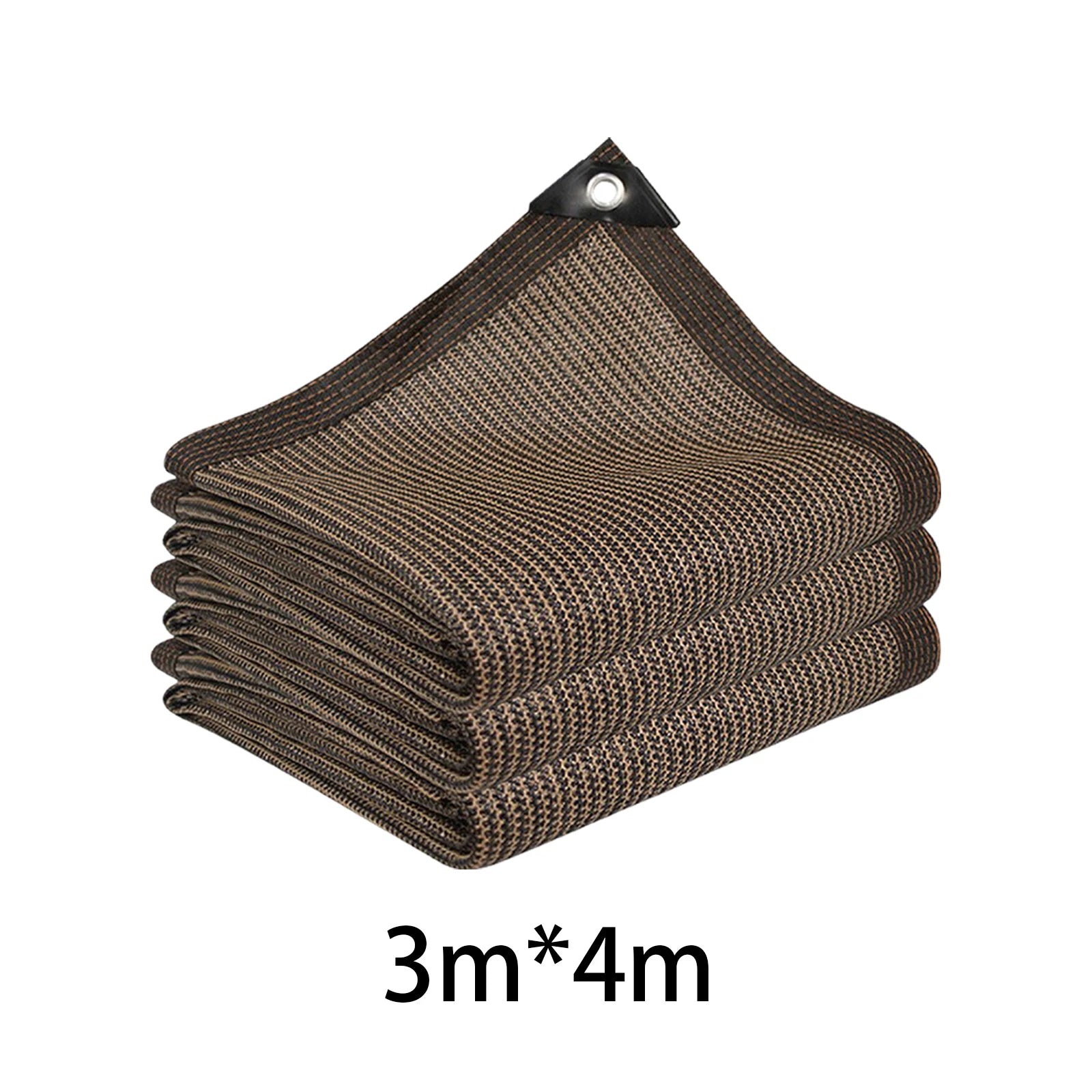 Mesh Tarp with Grommets Foldable Cloth Plant Cover High Density UV Protection Canopy Shade Net for Garden Car Picnics Pools
