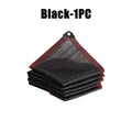 Black Shade Cloth Sunblock Mesh Cover Taped Edge With Grommets, Sun Net For Pergola, Plants Greenhouse, Gardens, Patio, Canopy