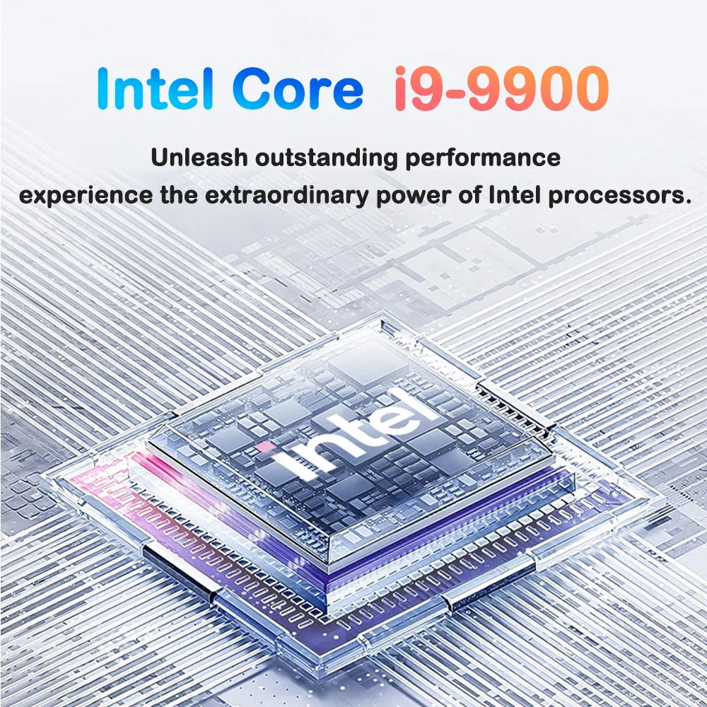 Powerful 15.6" HD Gaming PC Intel Core I9-9900 32GB 2TB SSD Ultra Slim Windows 11 Pro Laptop