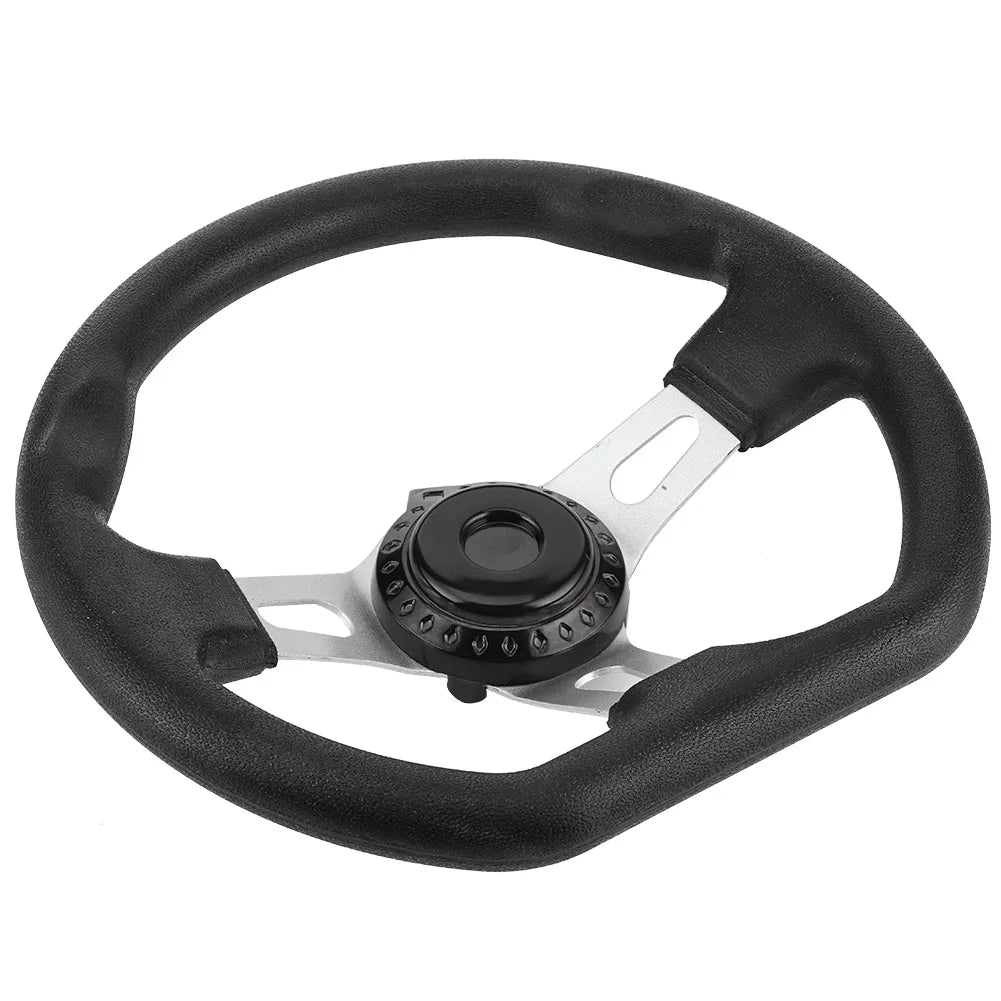 GO Kart Steering Wheel 270mm High Quality Steering Wheel for GO Kart Buggy Racing Cart Accessory Racing Cart Steering Wheel
